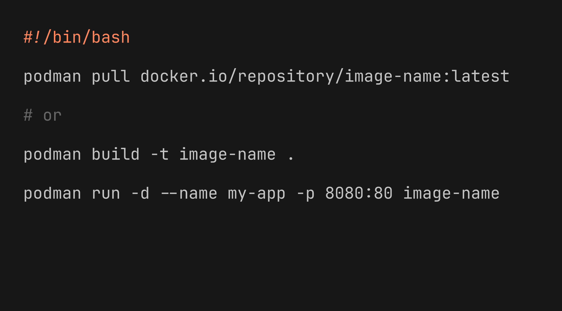Podman, a root-less alternative to Docker